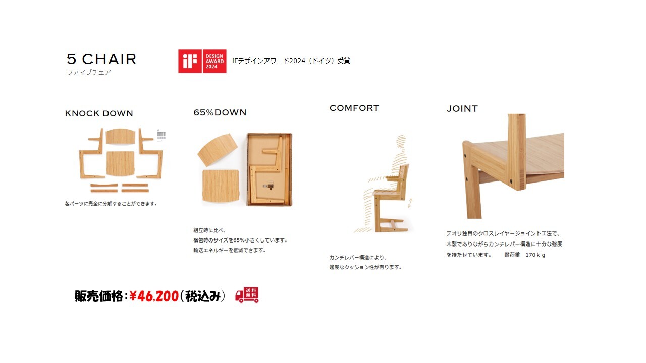 TEORI＿５CHAIR